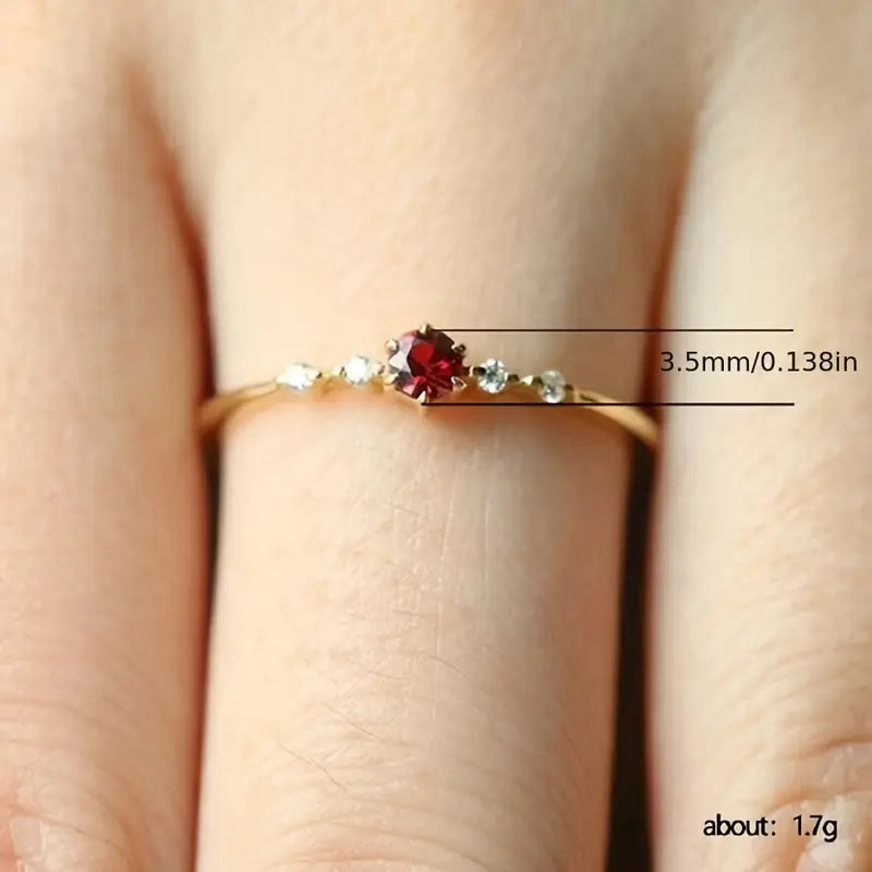 Venara Redmere Ring | Guld