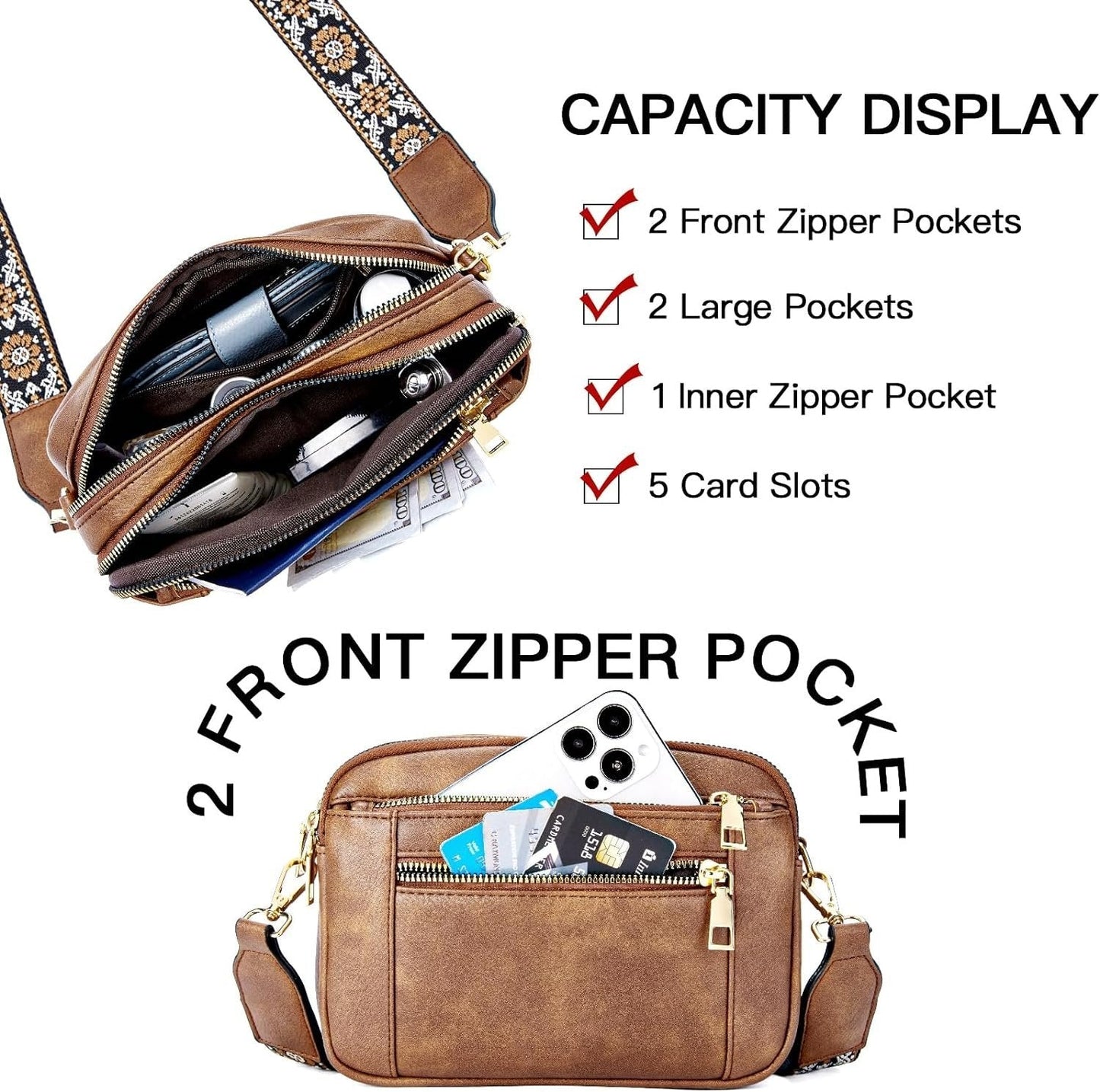 Ella | Finskt Läder Axelväska