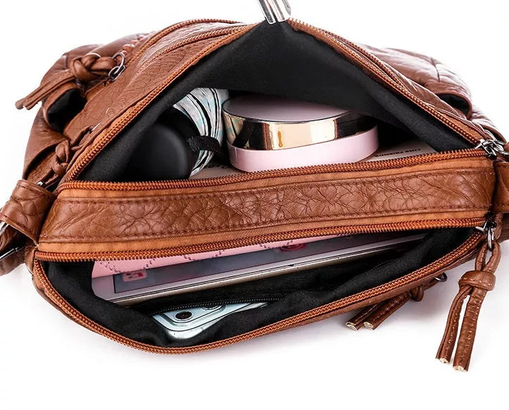 Sofie - Mjuk Läderväska