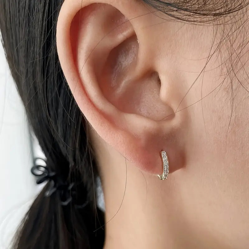 Antik-inspirerade Chic Guldörhängen