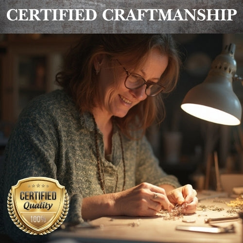 Eleganta vintageörhängen med svarta pärlor