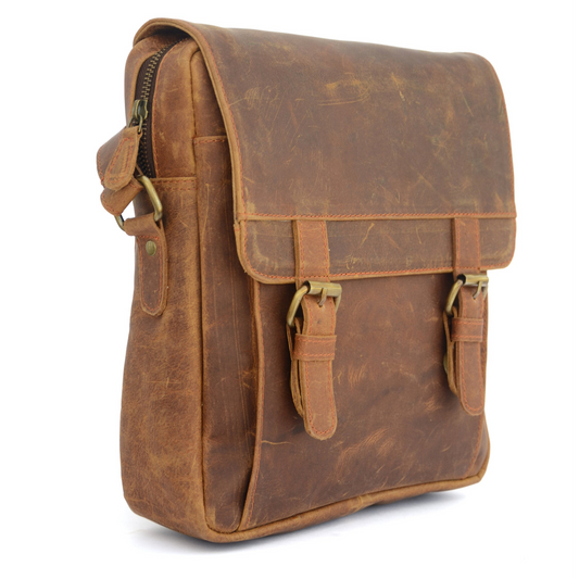 Brun vintage väska