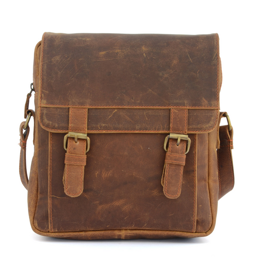 Brun vintage väska