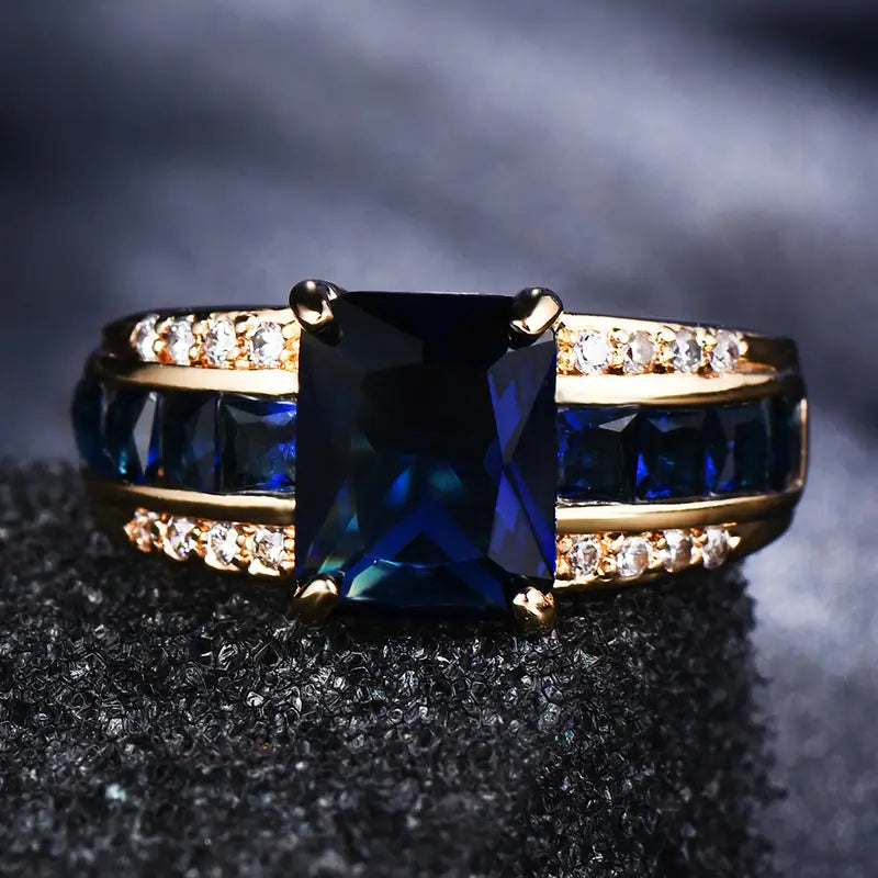 Kassira Bluemont Ring | Guld