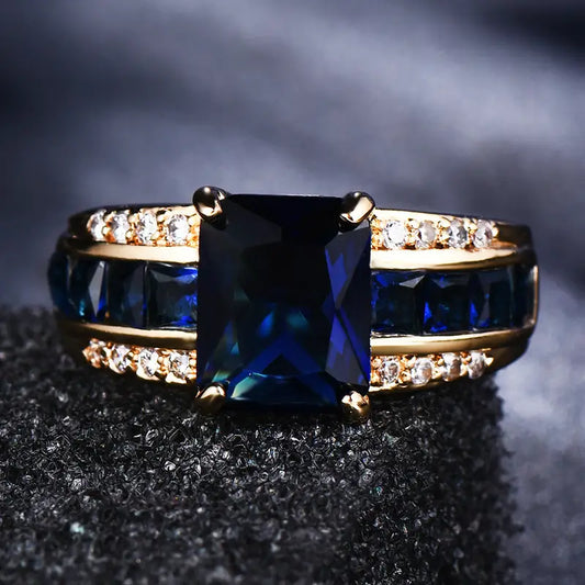 Kassira Bluemont Ring | Guld