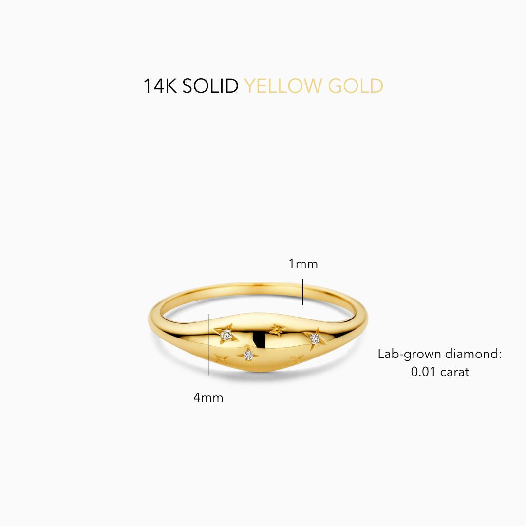 Dome Ring | Guld