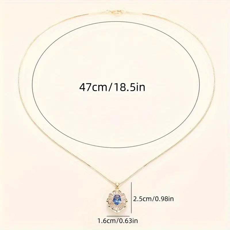 Kavella Noctazure Halsband | Guld