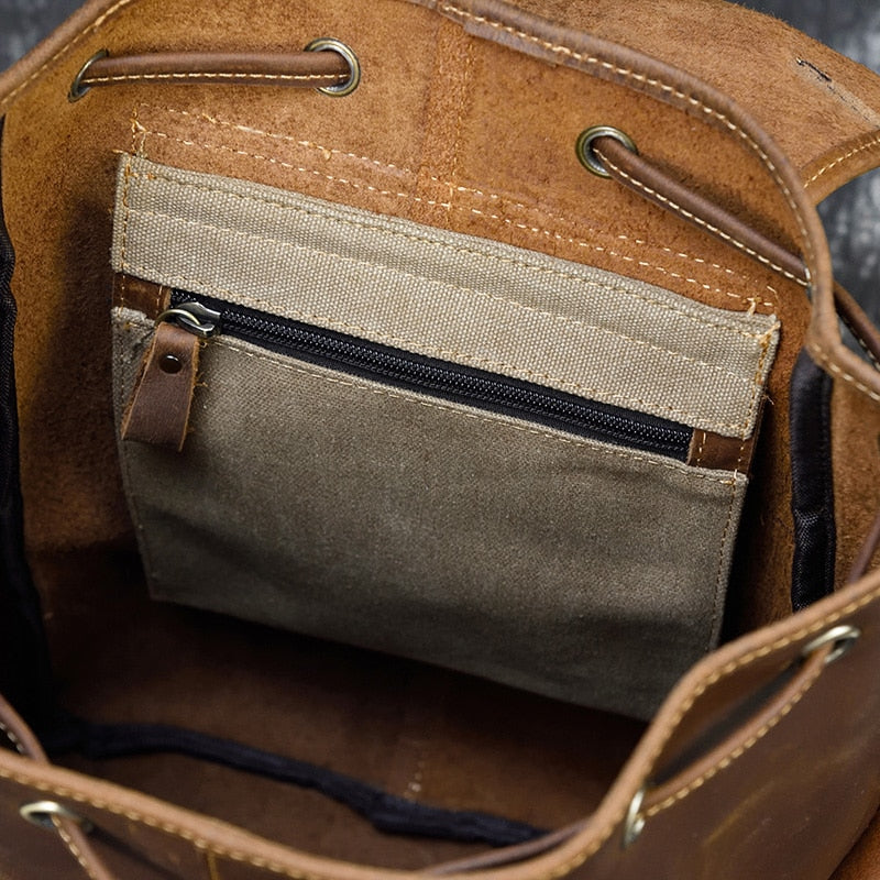 Unisex Crazy Horse Ryggsäck