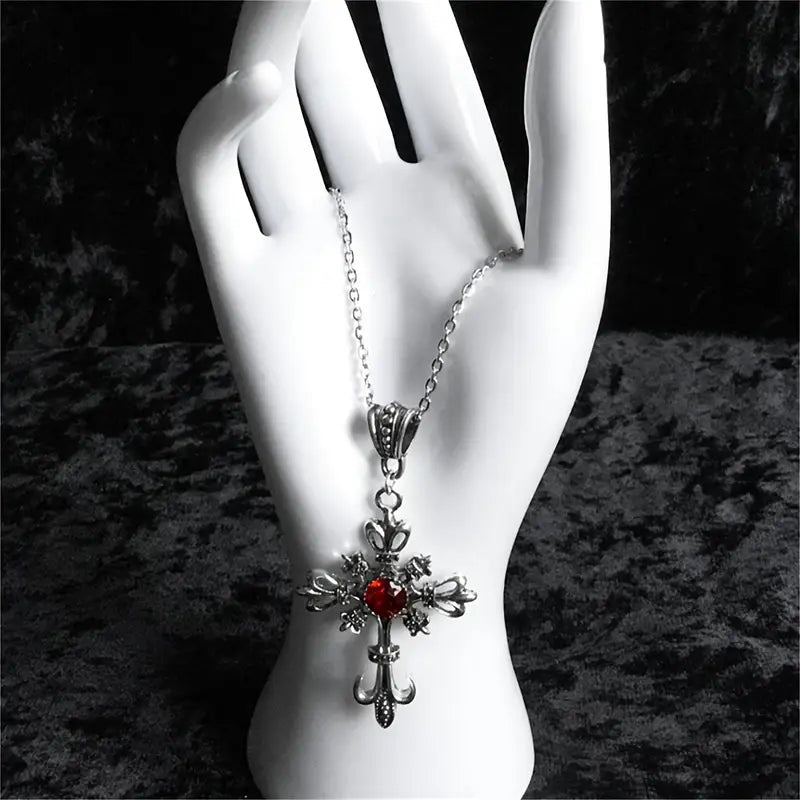 Veldrith Noirelle Halsband | Vitt Guld