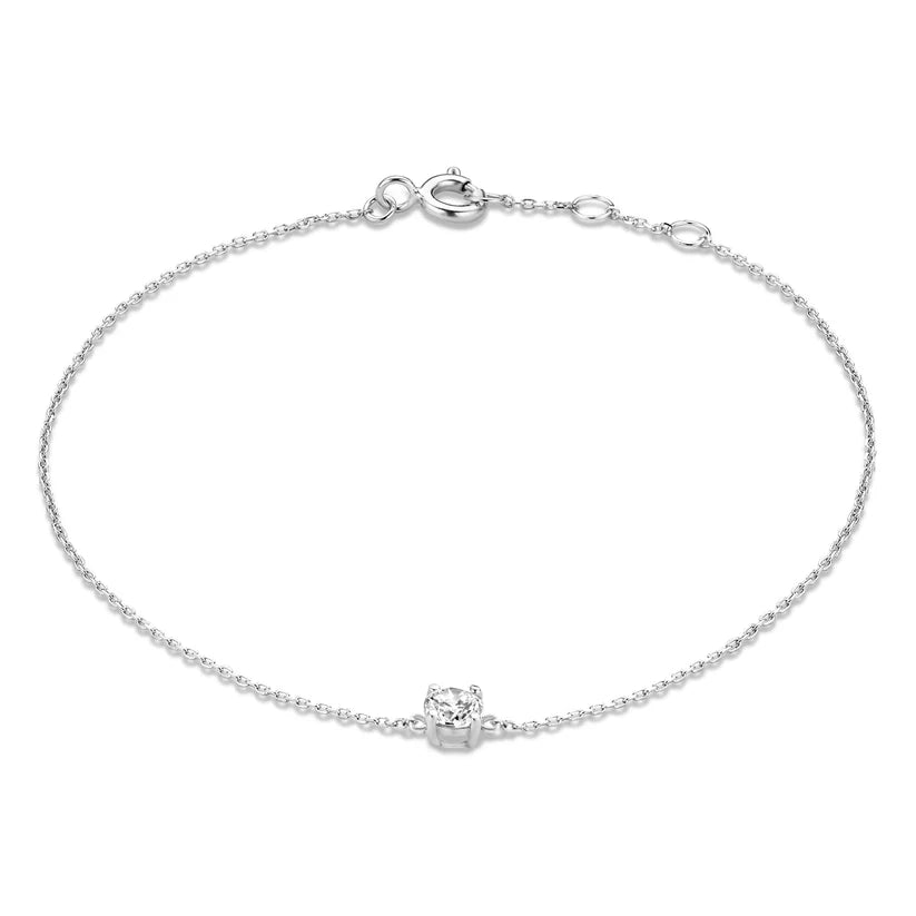 Cléa Moissanite Stenarmband | Guld