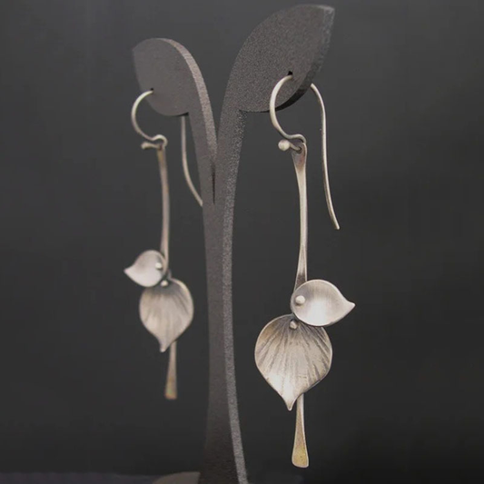 Silver vintage örhängen