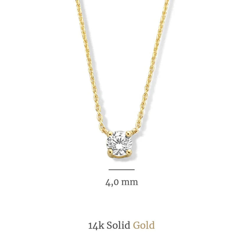 Cléa Moissanite Stenset | Guld