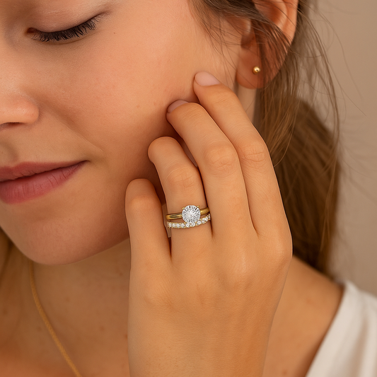 Savaya ring set | Guld