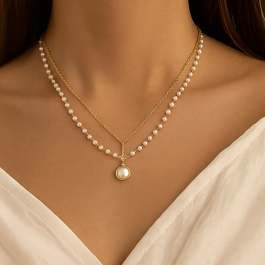 Elegant Pärlhalsband